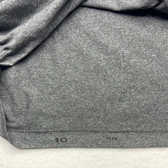 Lululemon In The Flow Dress Heathered Black, Size 10 - Picture 8 of 8